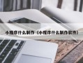 五指山小程序什么制作（小程序什么制作软件）