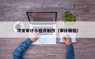 五指山淳安审计小程序制作（审计微信）